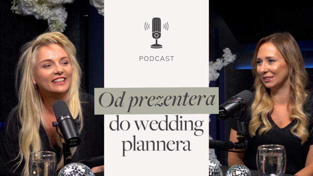 Okładka podcastu z Agnieszką Kudelą: Od prezentera do wedding plannera